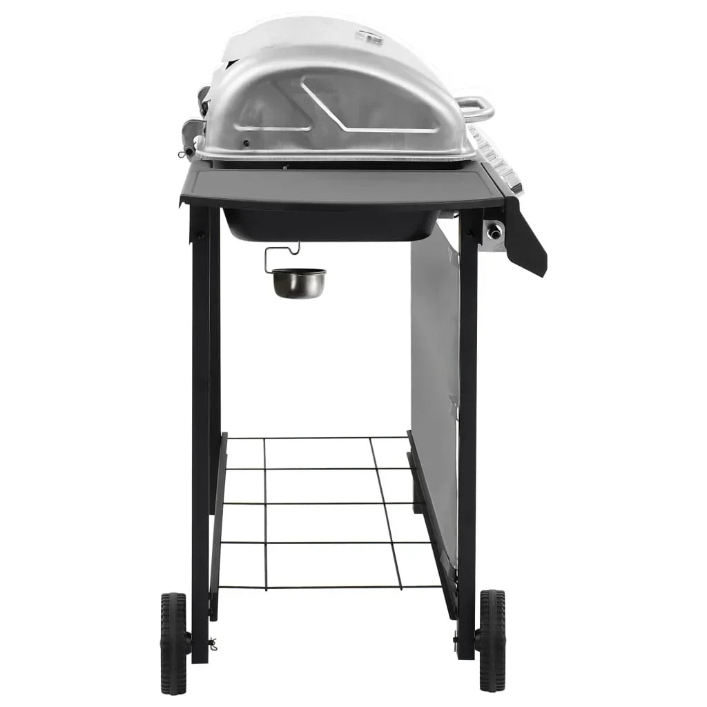 2026 Grill gazowy 6-palnikowy czarno-srebrny V0288