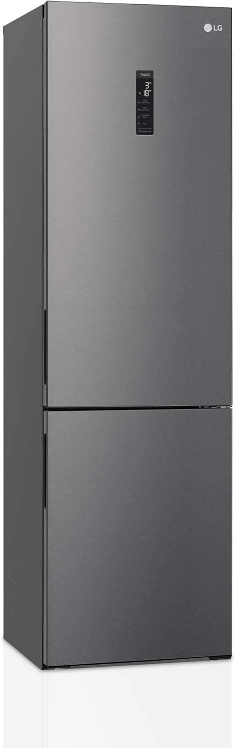 GBP61DSXGC - Lodówka kombi No Frost, zamrażarka, sprężarka Smart Inverter, kolor Inox Antihuellas, 186 cm, 341 l
