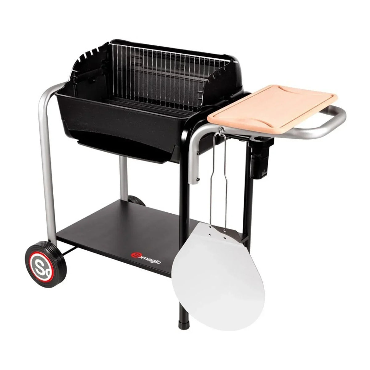 Grill Węglowy Roma Z Funkcją Pieczenia Pizzy