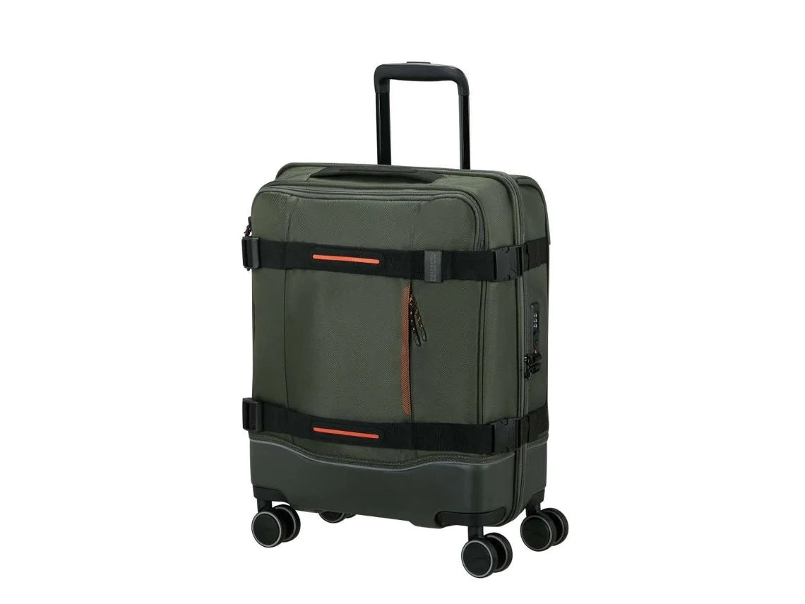 Walizka Kabinowa American Tourister Pista 55cm, 4 Kółka, Ciemny Khaki, 41.5 l