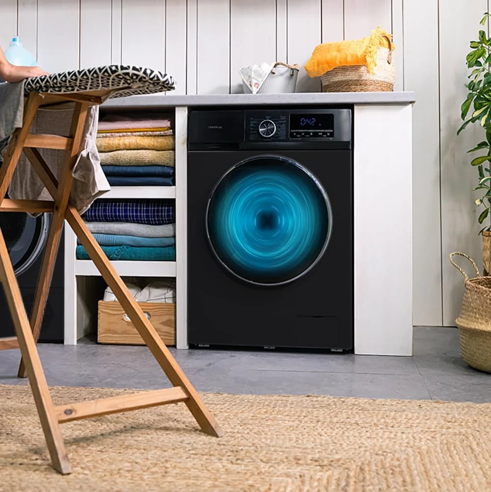 Pralka 8 kg Ładowanie Od Przodu Bolero Dresscode 8500 Inverter Steel A. 1900W, 1400 obr./min, Silnik Inverter Plus, Niskie Zużycie Energii, 16 Programów, SteamMax, Opóźnienie Startu, Stal