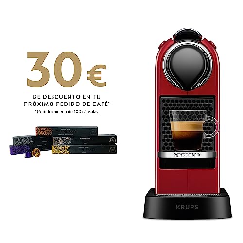 2025 Ekspres do kawy na kapsułki Krups Nespresso Pixie Redesign | Espresso i Lungo | Styl industrialny | Niskie zużycie energii | Automatyczne wyłączanie | Regulowana tacka | Kapsułki nadające się do recyklingu | Model XN306T