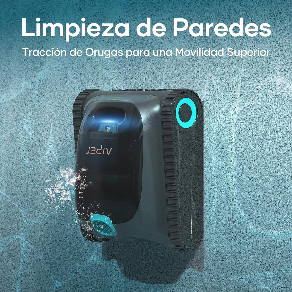 AIPER Scuba S1 2025 Robot basenowy do czyszczenia dna i ścian, odkurzacz basenowy z ulepszoną baterią 180 min, ultraprecyzyjną filtracją + aplikacja i OTA, do basenów o powierzchni do 150 m²