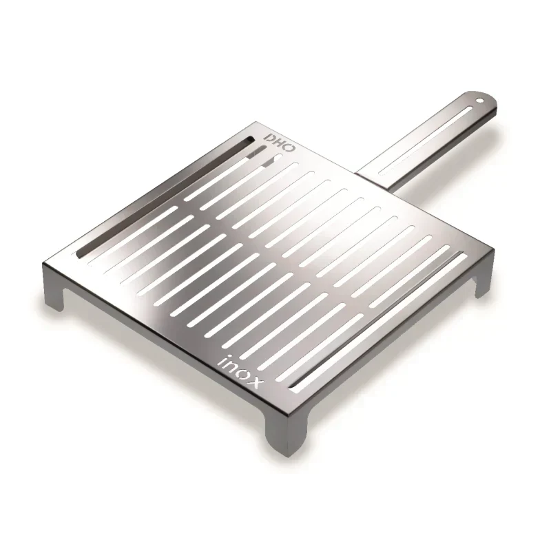 Grill-ruszt ze stali nierdzewnej, przeznaczony do grillowania ryb/warzyw,