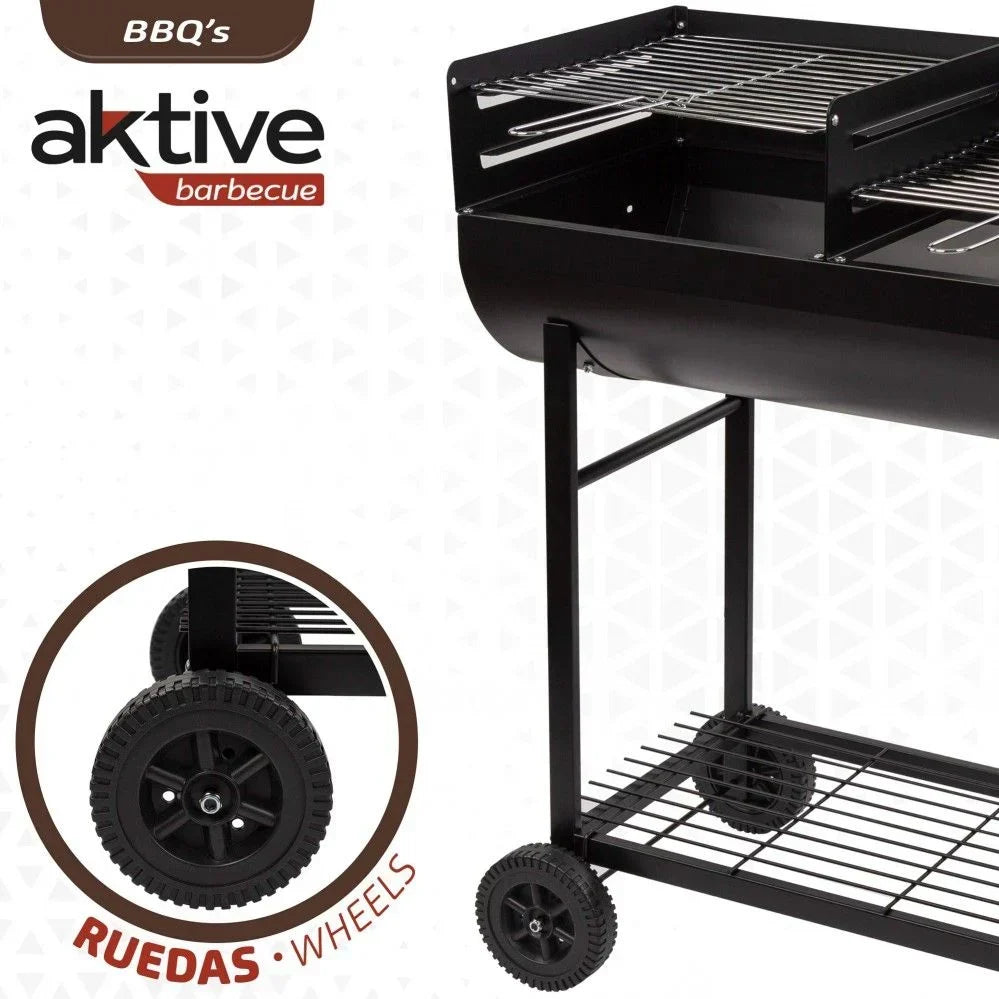 Grill Węglowy Aktive Z Podwójnym Rusztem
