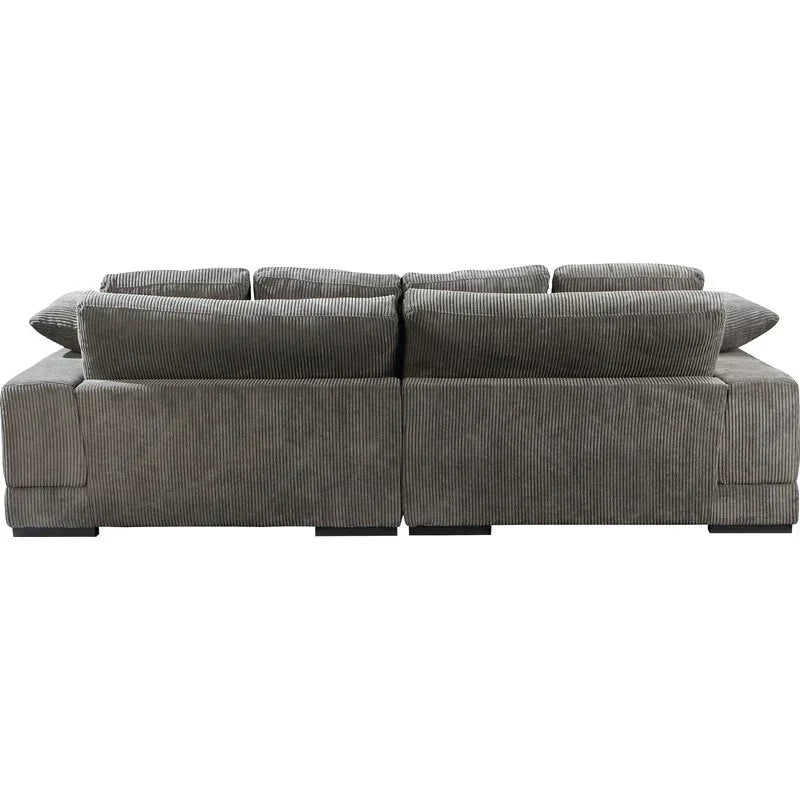 Sofa z odwracalnym szezlongiem o szerokości 106 cali