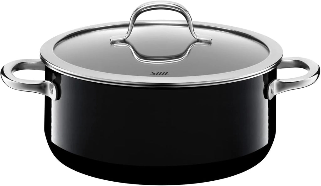 Schulte-Ufer Cookware Set, Copper, Silver, 5-Piece