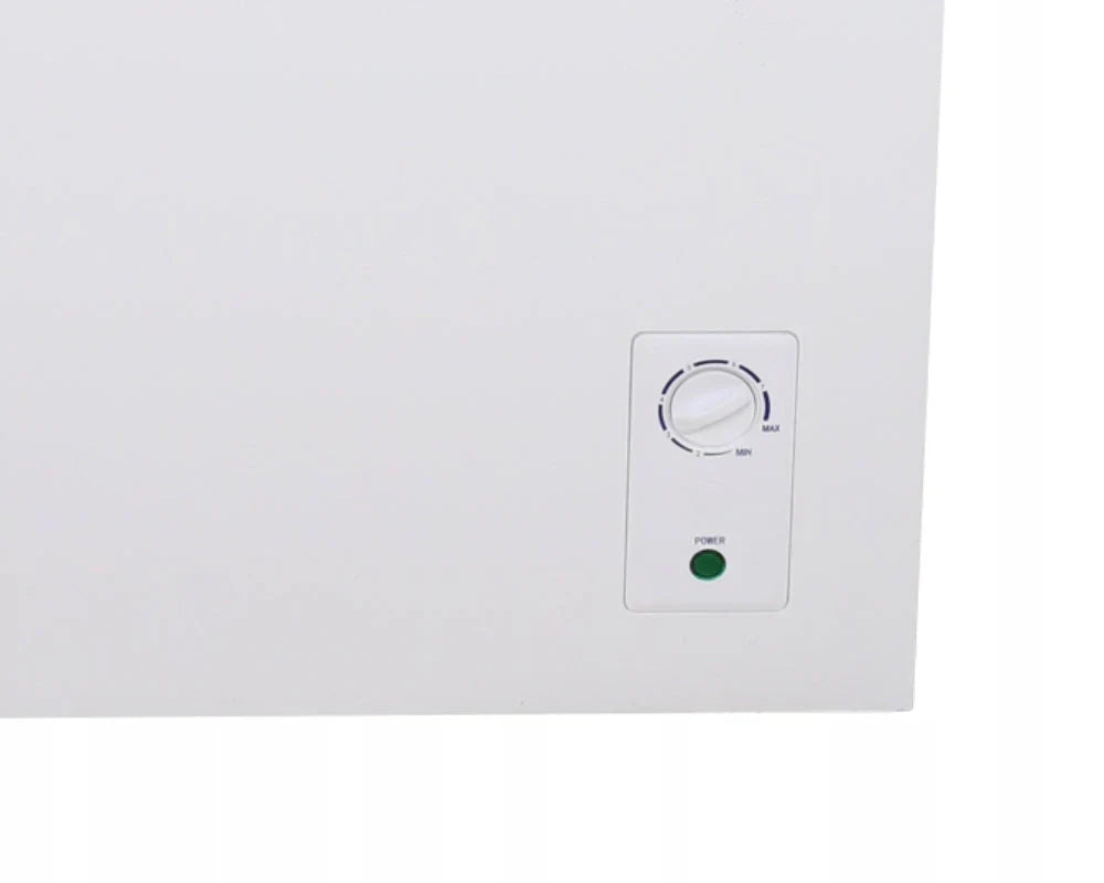 MINI CHEST FREEZER 2-IN-1 FRIDGE 100L BASKET LED WHITE