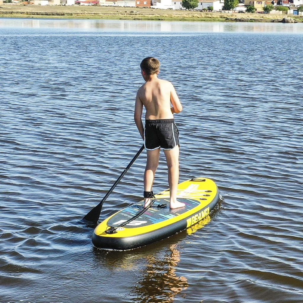 BEHUMAX - Nadmuchiwana deska SUP Be Wave Kids 8.6" Antypoślizgowa Powierzchnia, Demontowalne Wiosło, 260 x 76 x 15 cm, 15 PSI, Specjalny Zestaw Akcesoriów