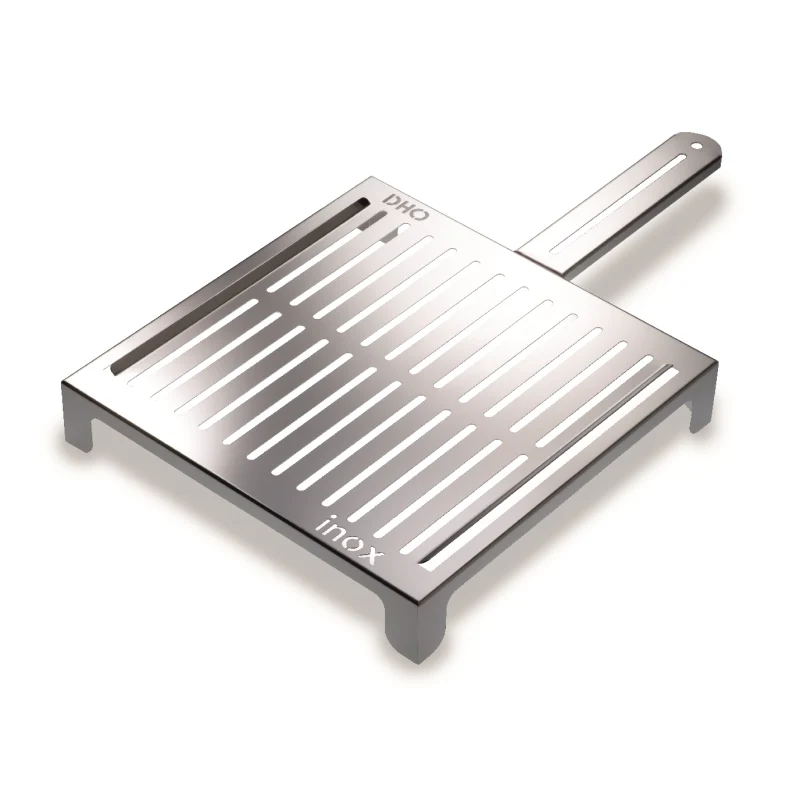 Grill/ruszt ze stali nierdzewnej, przeznaczony do grillowania ryb/warzyw,