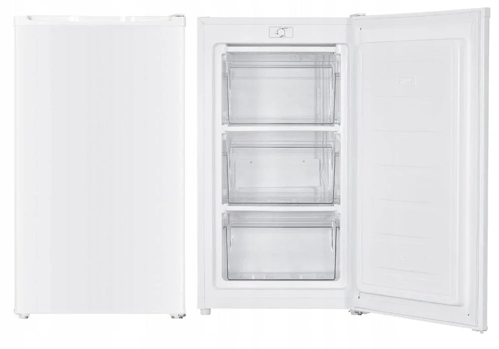 SMALL FREEZER DRAWER 60L 3 DRAWERS ROOMY WHITE