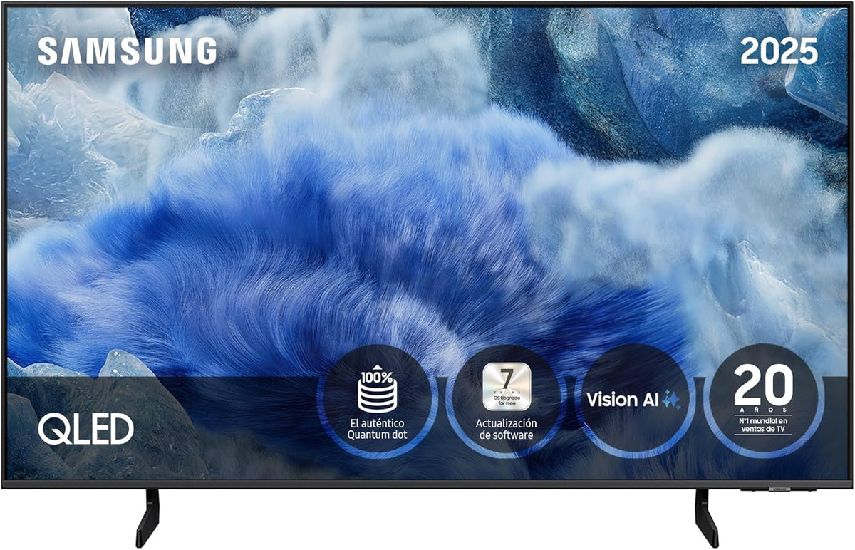 Telewizor Samsung QLED QE1F 55 cali 4K Smart TV z Vision AI, 100% natężeniem koloru (100% Color Volume) z Quantum Dot i ponad 500 kanałami TV Plus