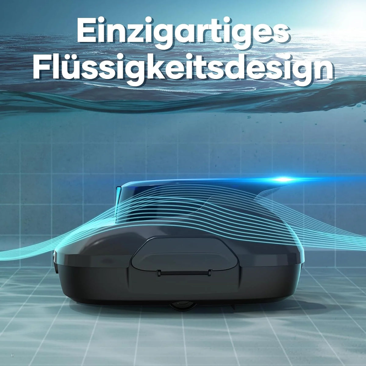 AIPER Robot Basenowy, Bezprzewodowy Odkurzacz Basenowy Zasilany Baterią, 90 Minut Czasu Czyszczenia, Automatyczne Czyszczenie z Funkcją Autoparkowania