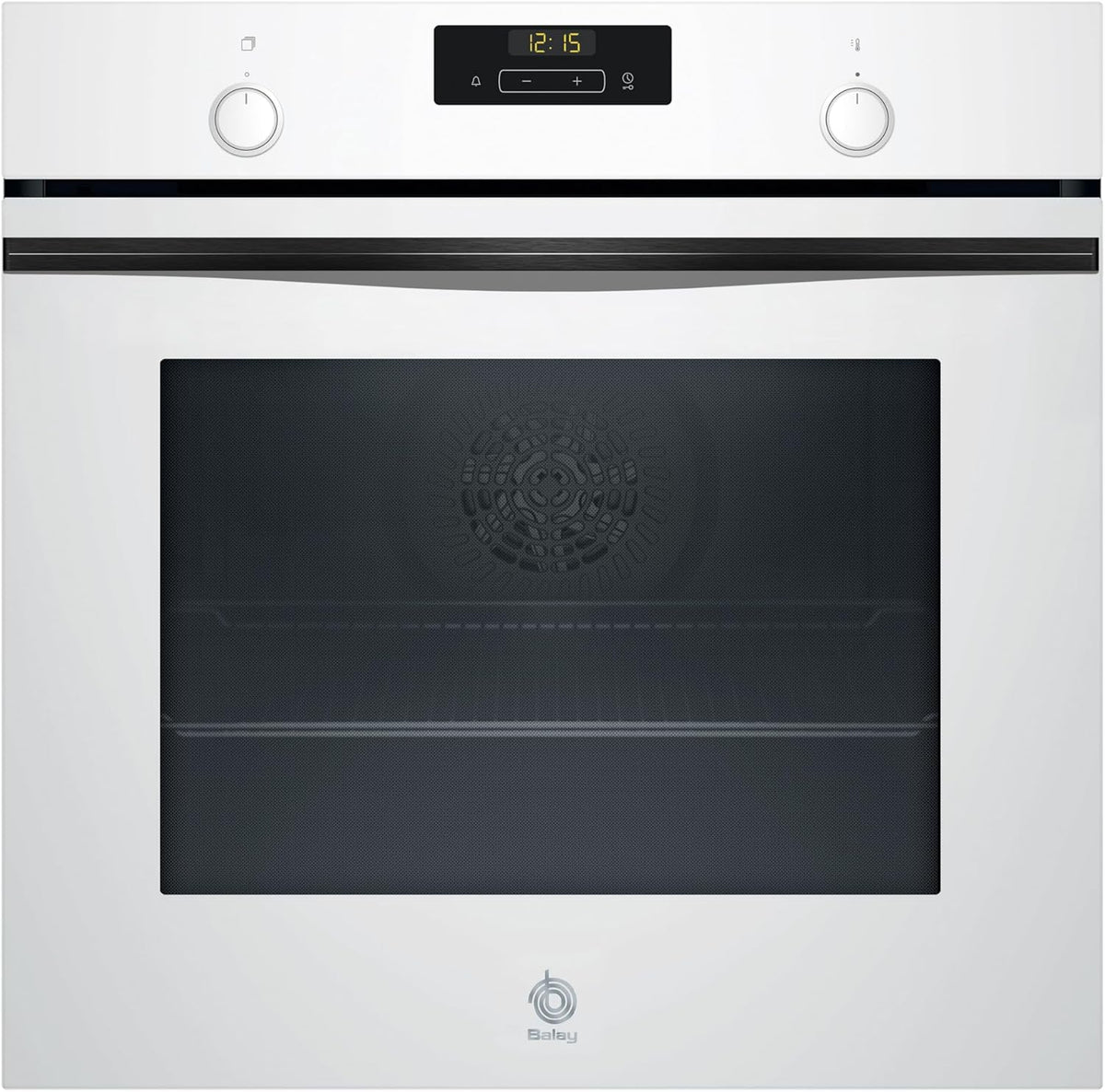 Balay - Piekarnik wielofunkcyjny, 60 cm, Control Comfort, Aqualisis, prowadnice jednopoziomowe, białe szkło, 3HB5131B3