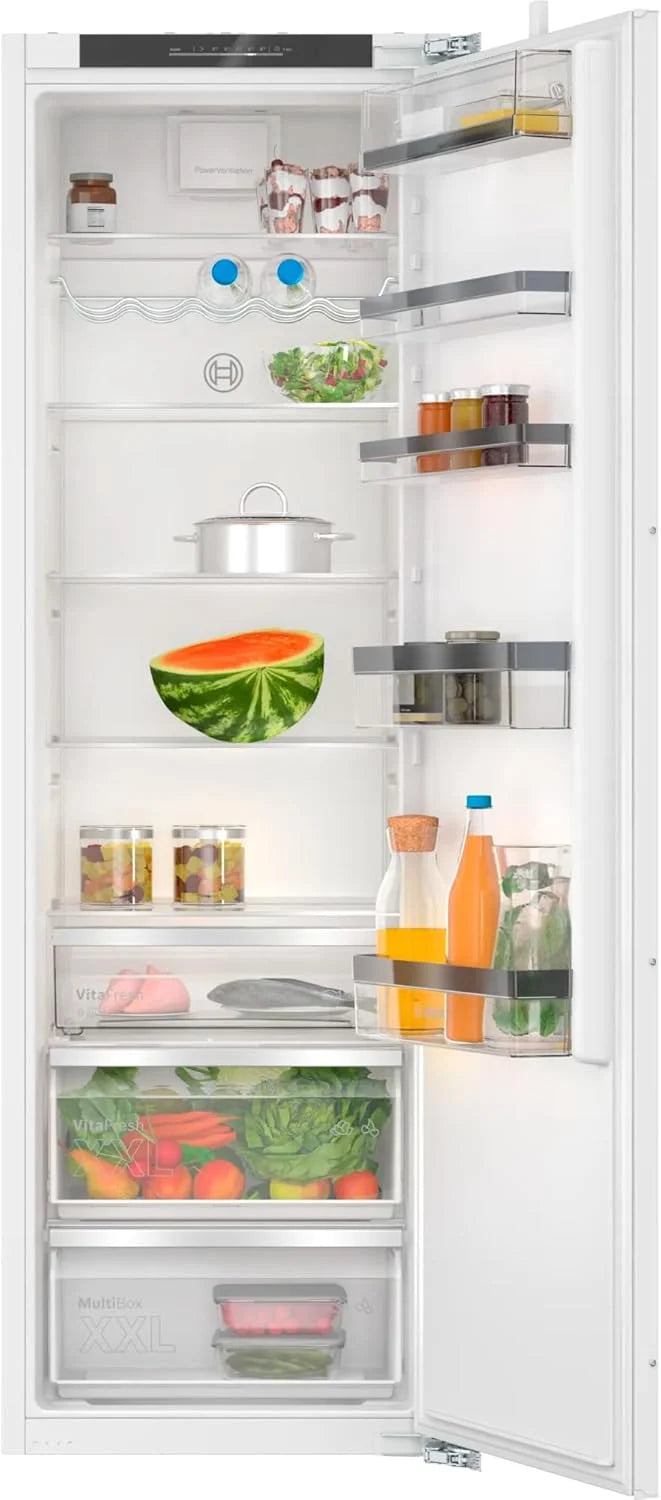 BOSCH Lodówka KIR81ADD0 Klasa D 1,775mX55.8cm Do zabudowy Biała