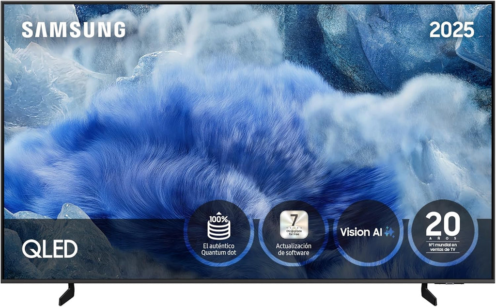 Telewizor Samsung QLED QE1F 55 cali 4K Smart TV z Vision AI, 100% natężeniem koloru (100% Color Volume) z Quantum Dot i ponad 500 kanałami TV Plus