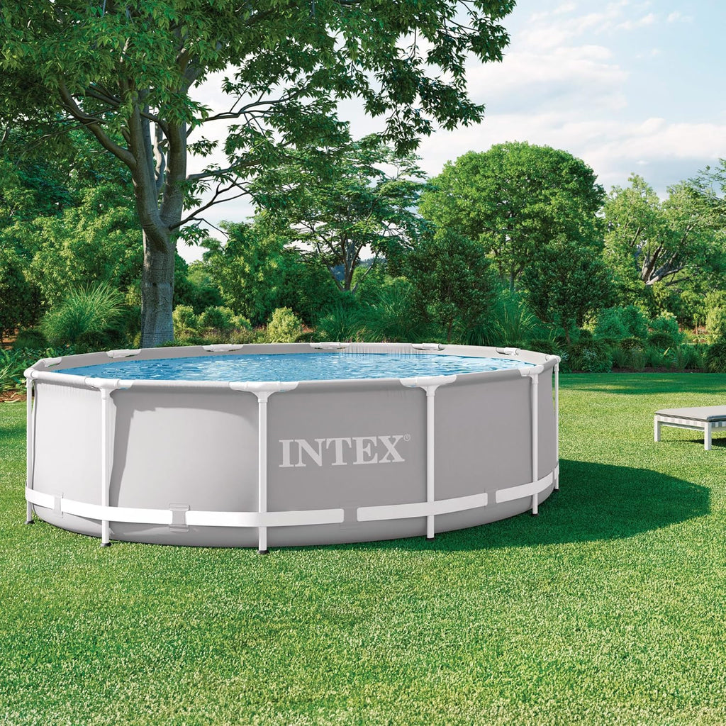 Intex 26716NP - Basen rozporowy okrągły Intex Prisma Frame 366x99 cm z pompą filtrującą