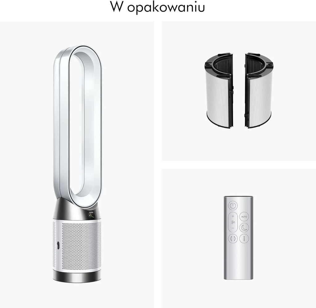 Dyson Purifier Cool PC1 Cooling High Power Air Purifier (White/White)