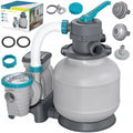 Bestway pompa piaskowa do basenu, filtr do basenów, 11355 L/h, złączki, węże