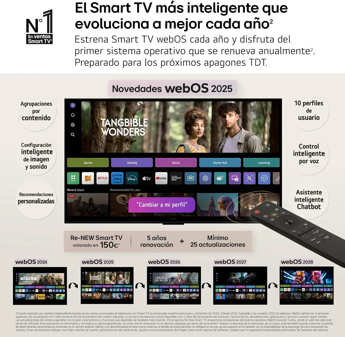 43NANO80A6B - Telewizor 43", 4K NanoCell, Smart TV, LED AI, WebOS 25, Wydajny i Inteligentny Procesor, Super Upscaling, Dolby Digital Plus, Alexa/Asystent Google, Czarny