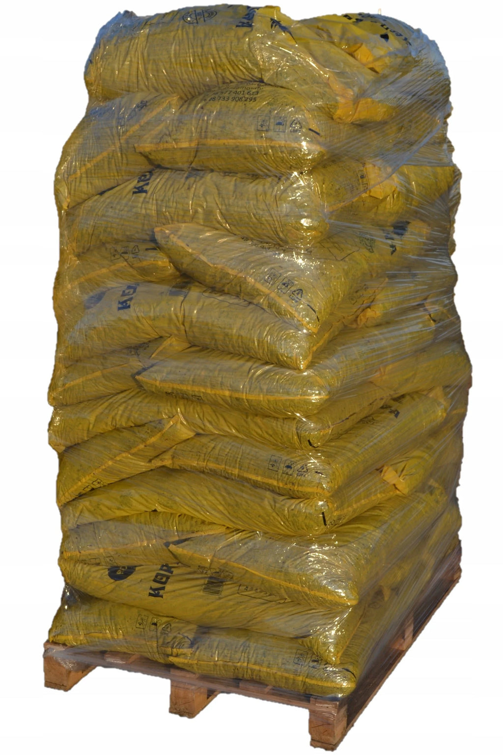 Pine bark sorted MEDIUM 80 l, PALLET 36 PCS