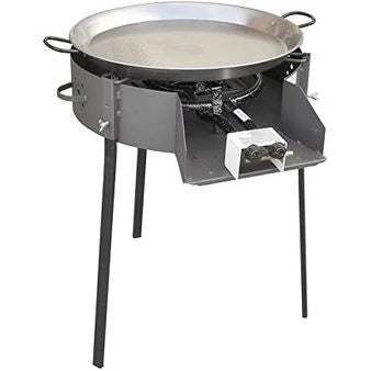 Flores Cortes - Okrągły Grill z Podstawą 600 mm. Na Drewno i Węgiel