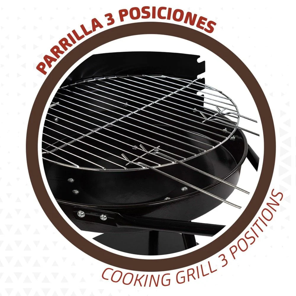 Przenośny Grill Węglowy Aktive
