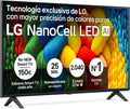 43NANO80A6B - Telewizor 43", 4K NanoCell, Smart TV, LED AI, WebOS 25, Wydajny i Inteligentny Procesor, Super Upscaling, Dolby Digital Plus, Alexa/Asystent Google, Czarny