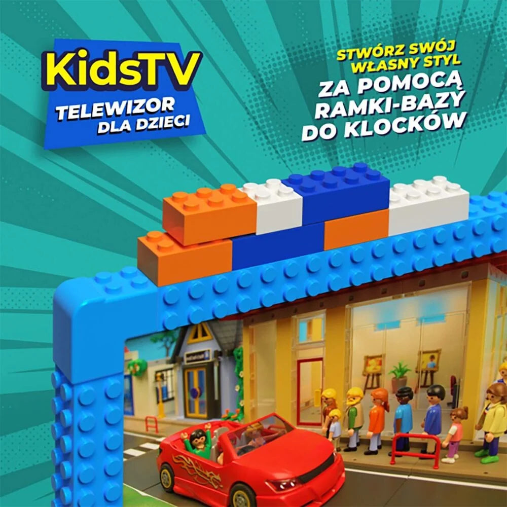 32-calowy telewizor dziecięcy KIVI KidsTV, LED, Full HD, niebieski