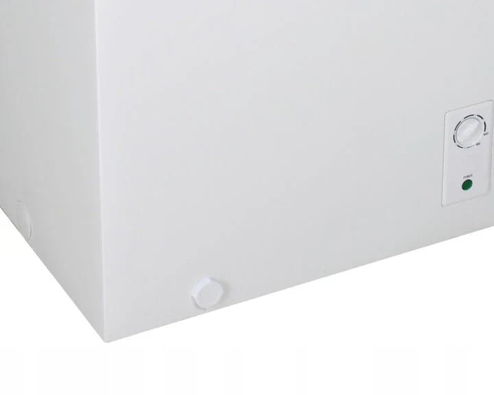 MINI CHEST FREEZER 2-IN-1 FRIDGE 100L BASKET LED WHITE