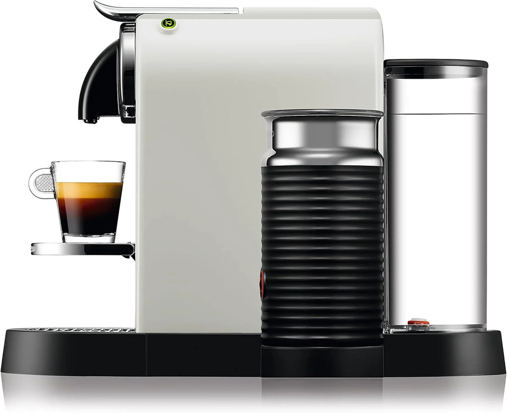 DeLonghi Nespresso Citiz EN267.WAE Ekspres do kawy na kapsułki, specjalny system ekstrakcji, 1710 W, 1 L, tworzywo sztuczne, biały