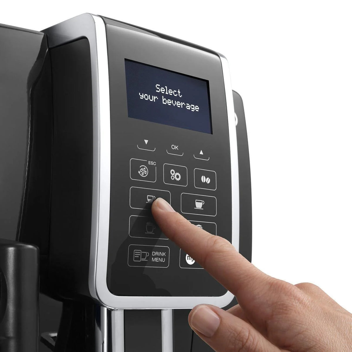 De'Longhi ECAM 350.55B automatyczny ekspres ciśnieniowy 1450 W, czarny