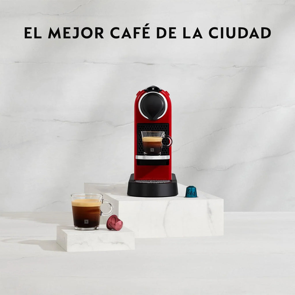 2025 Ekspres do kawy na kapsułki Krups Nespresso Pixie Redesign | Espresso i Lungo | Styl industrialny | Niskie zużycie energii | Automatyczne wyłączanie | Regulowana tacka | Kapsułki nadające się do recyklingu | Model XN306T