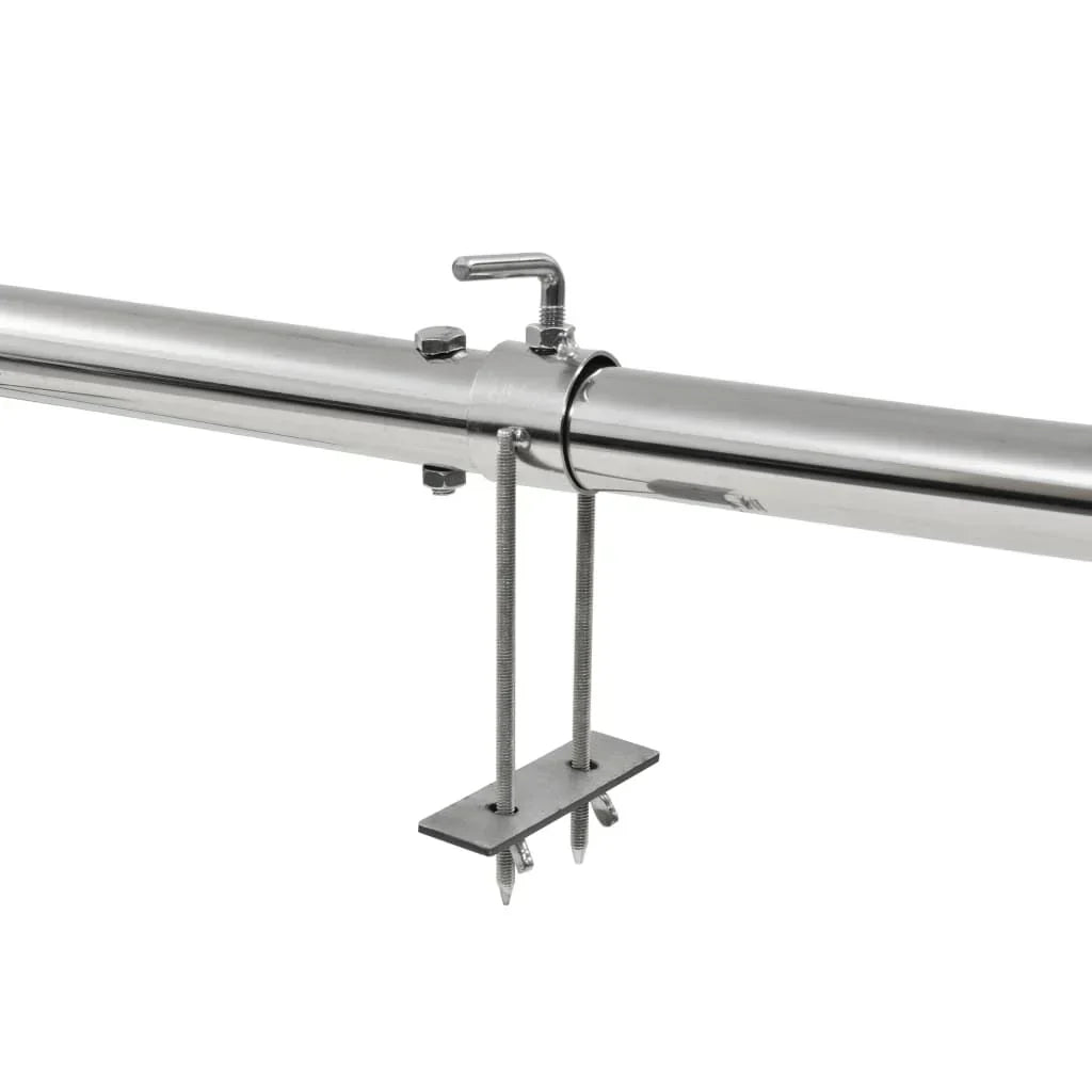 Automatyczny grill z silnikiem stal nierdzewna 150x46,5x82,5 cm Vidaxl
