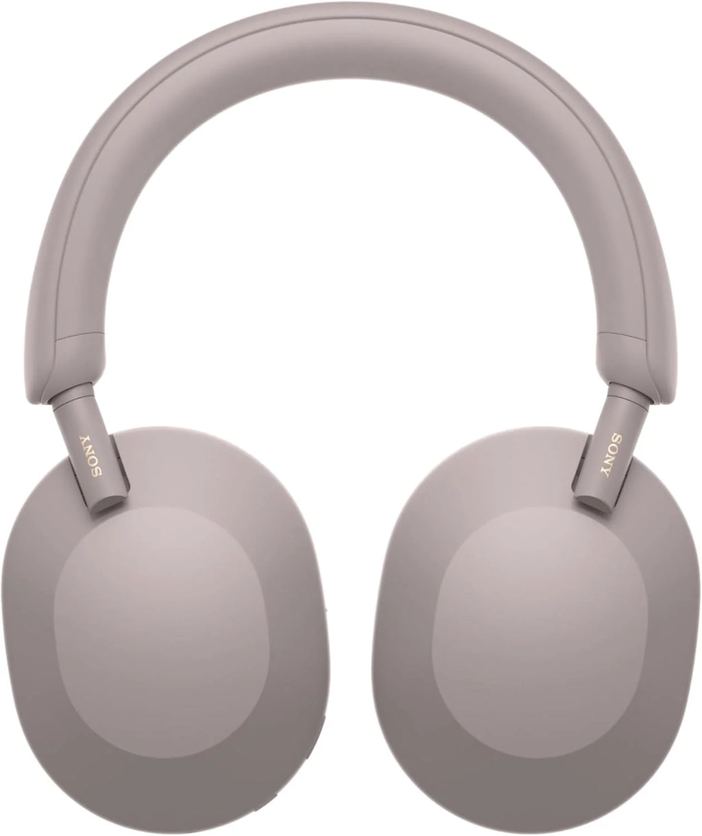 Sony WH-1000XM5 ANC Bezprzewodowe słuchawki nauszne z redukcją hałasu, Bluetooth, krystalicznie czystą jakością rozmów, Hi-Res, do 30 godzin pracy na baterii, szybkie ładowanie, Alexa i Asystent Google, iOS i Android - Czarne