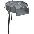 Flores Cortes - Okrągły Grill z Podpórkami 500 mm. Na Drewno i Węgiel Drzewny