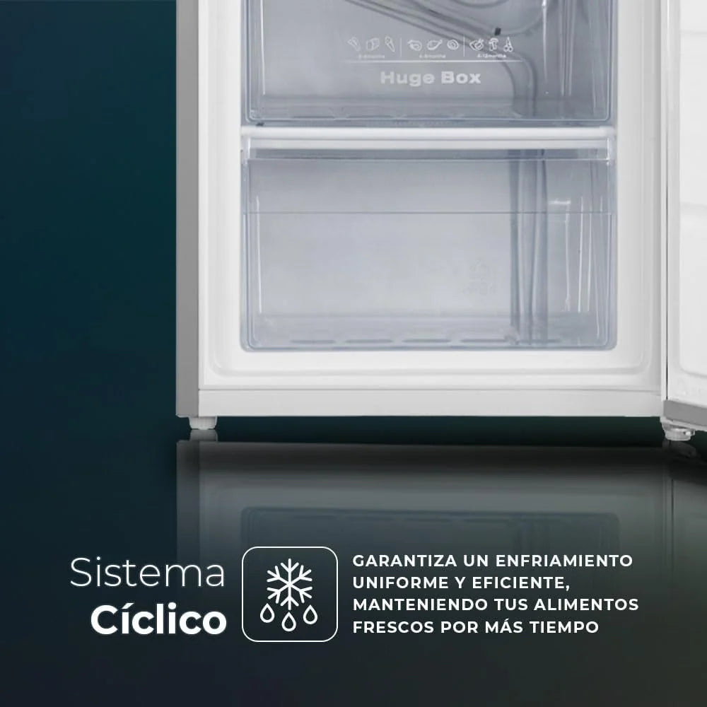 Svan Zamrażarka pionowa Inox SCV855500EX. Pojemność 85 litrów, drzwi odwracalne, niski poziom hałasu, klasa efektywności energetycznej E