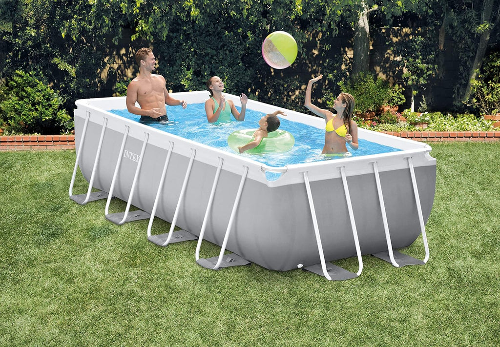 Basen stelażowy prostokątny Intex Prism Frame 4M X 2M X 1M