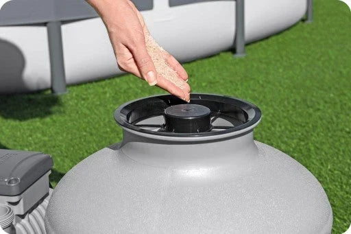 Bestway pompa piaskowa do basenu, filtr do basenów, 11355 L/h, złączki, węże