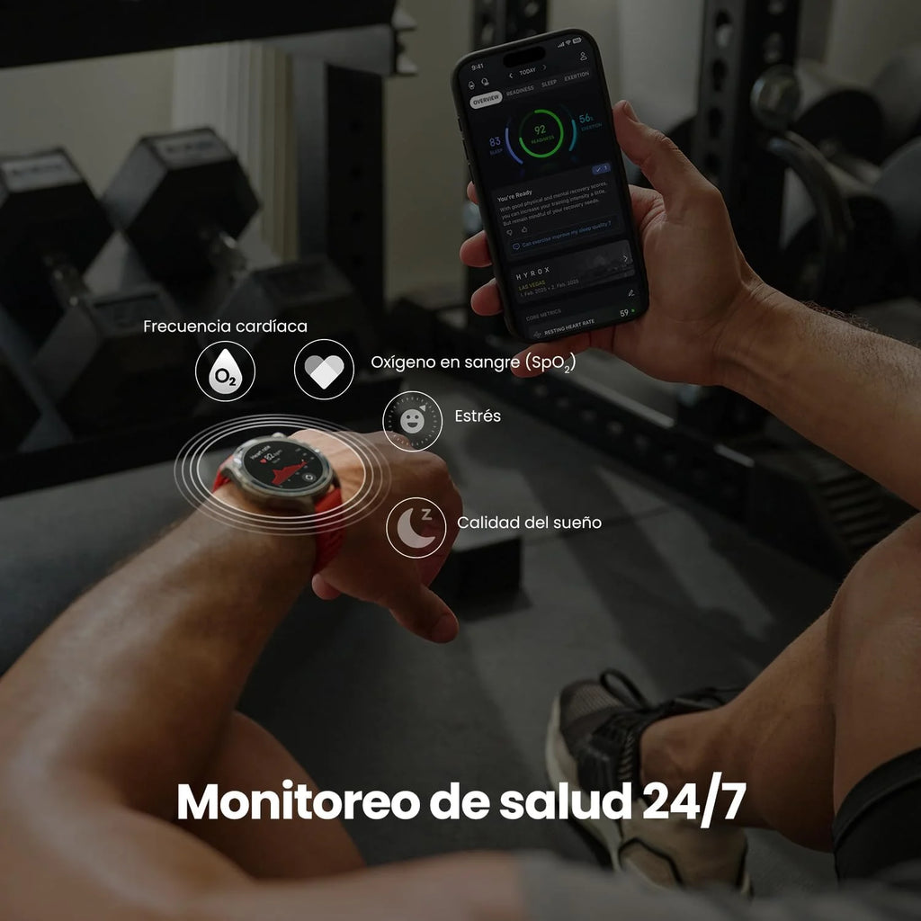Amazfit Balance 2 Smartwatch Męski 47 mm, Wyświetlacz AMOLED 1,5" ze Szkła Szafirowego, Smartwatch z NFC, GPS, Bateria 21 Dni, Ponad 170 Trybów Sportowych, Hyrox, Golf, dla Androida i iPhone'a