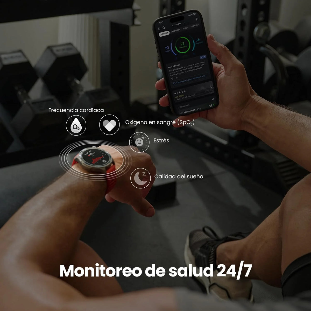 Amazfit Balance 2 Smartwatch Męski 47 mm, Wyświetlacz AMOLED 1,5" ze Szkła Szafirowego, Smartwatch z NFC, GPS, Bateria 21 Dni, Ponad 170 Trybów Sportowych, Hyrox, Golf, dla Androida i iPhone'a