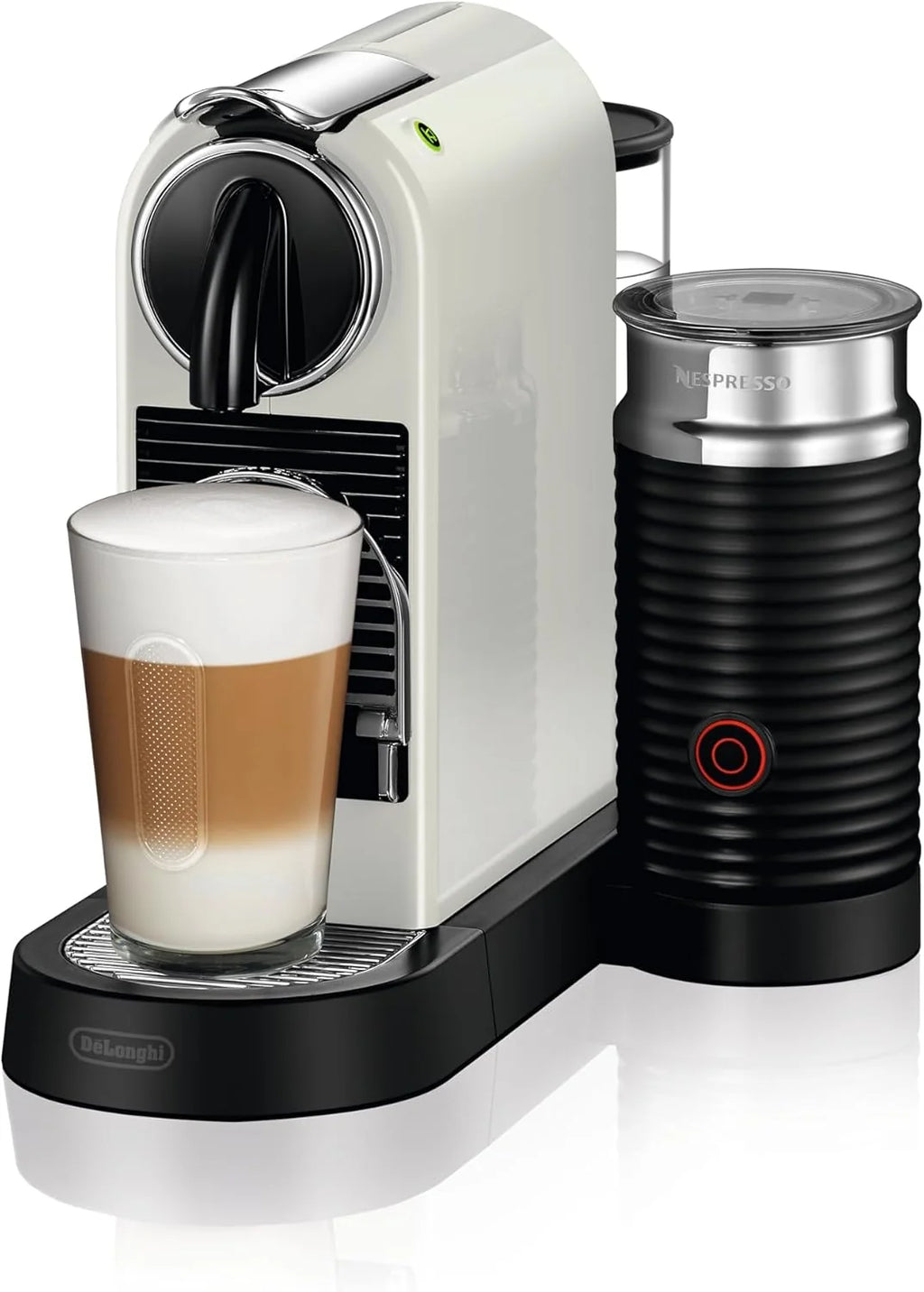 DeLonghi Nespresso Citiz EN267.WAE Ekspres kapsułkowy, specjalny system ekstrakcji, 1710 W, 1 L, tworzywo sztuczne, biały