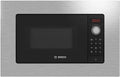Bosch - Kuchenka mikrofalowa do zabudowy, 800 W, 20 litrów, Seria 4, Grill, Czarny/Inox, BEL523MS0