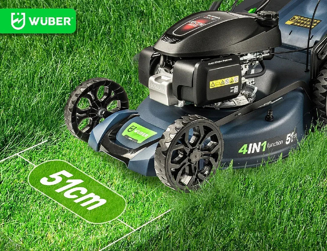 PETROL LAWNMOWER HONDA ENGINE POWERFUL SELF-PROPELLED LAWNMOWER + OIL