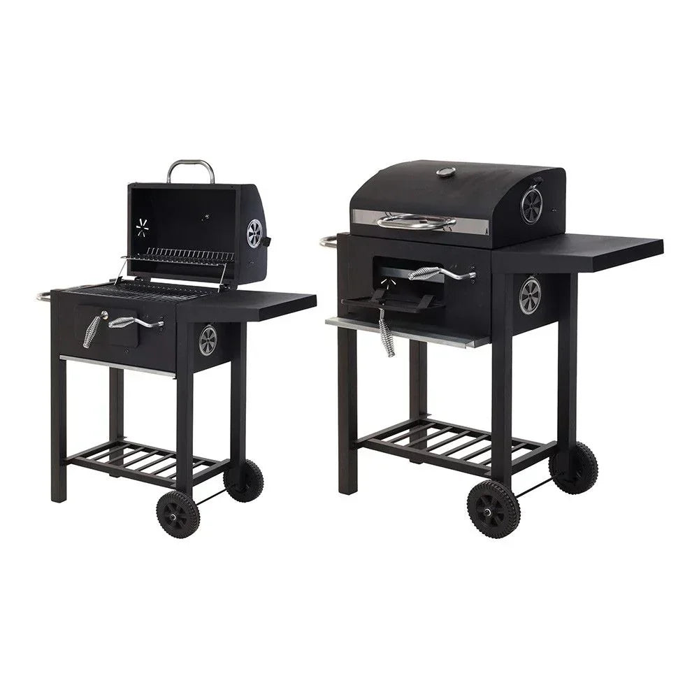 Grill węglowy z pokrywą 96xd36xs48,5cm - Neoferr