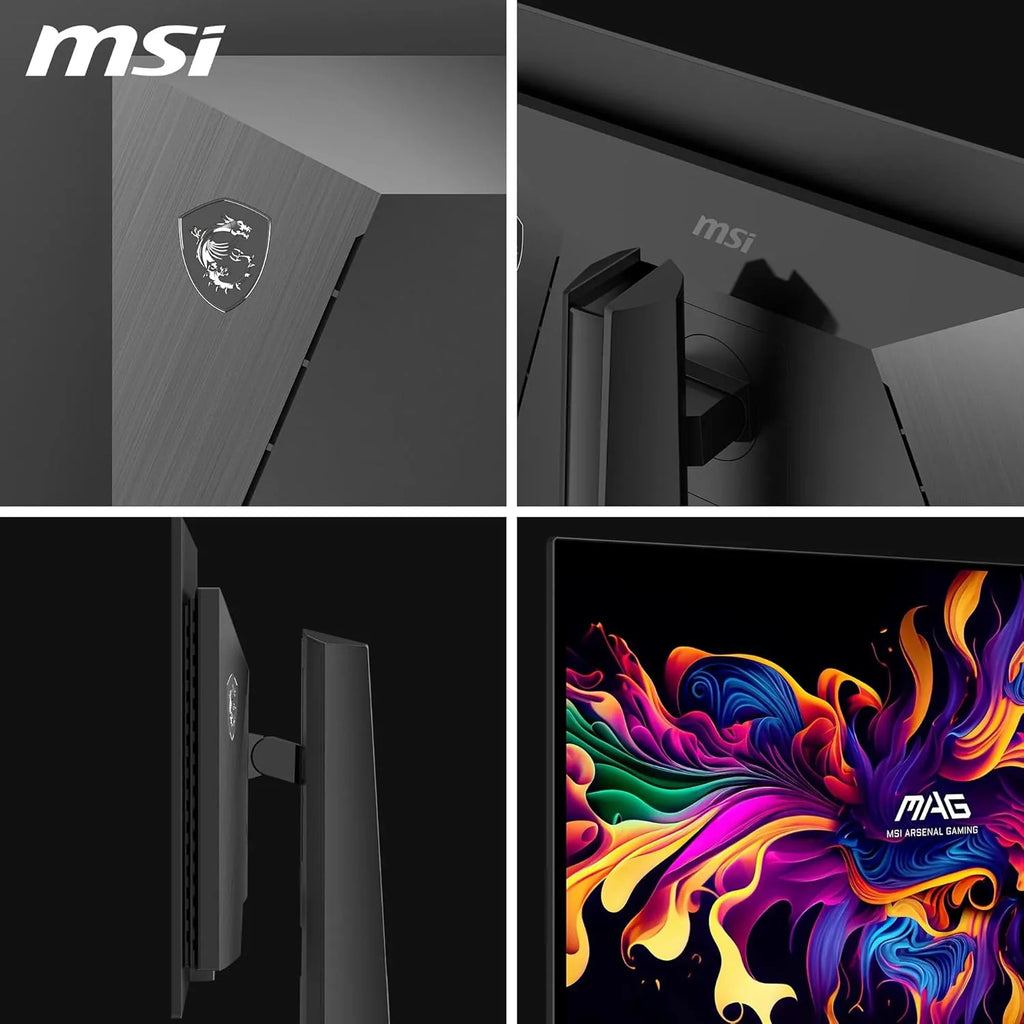 MSI MAG 273QP QD-OLED X24 Gaming Display 26,5" WQHD - Panel Quantum Dot OLED 2560 x 1440, 240Hz / 0,03ms, 99.1% DCI-P3, XXL) E≤2, DisplayHDR True Black 400 - DP 1.4a, HDMI 2.1.