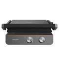 Grill elektryczny Cecotec Rock’nGrill Blaze Neon, 2200 W - Czarny