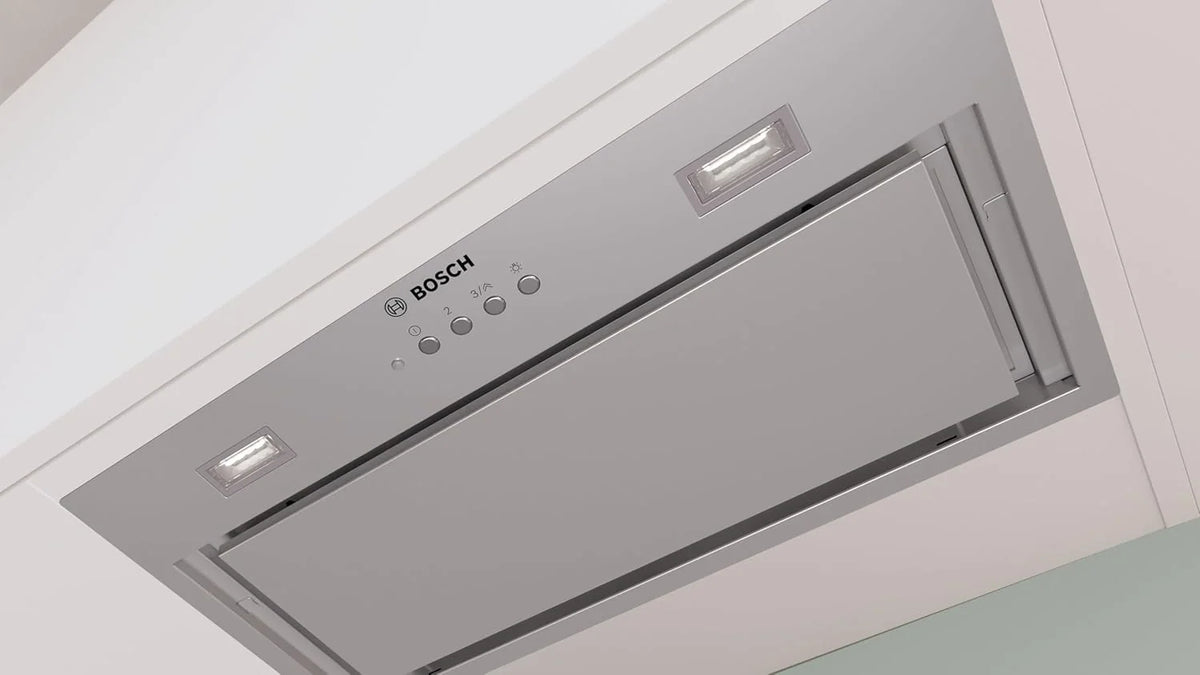 Bosch - Okap do zabudowy, Seria 6, szerokość 52 cm, oświetlenie LED, stal szlachetna, DLN78PC60