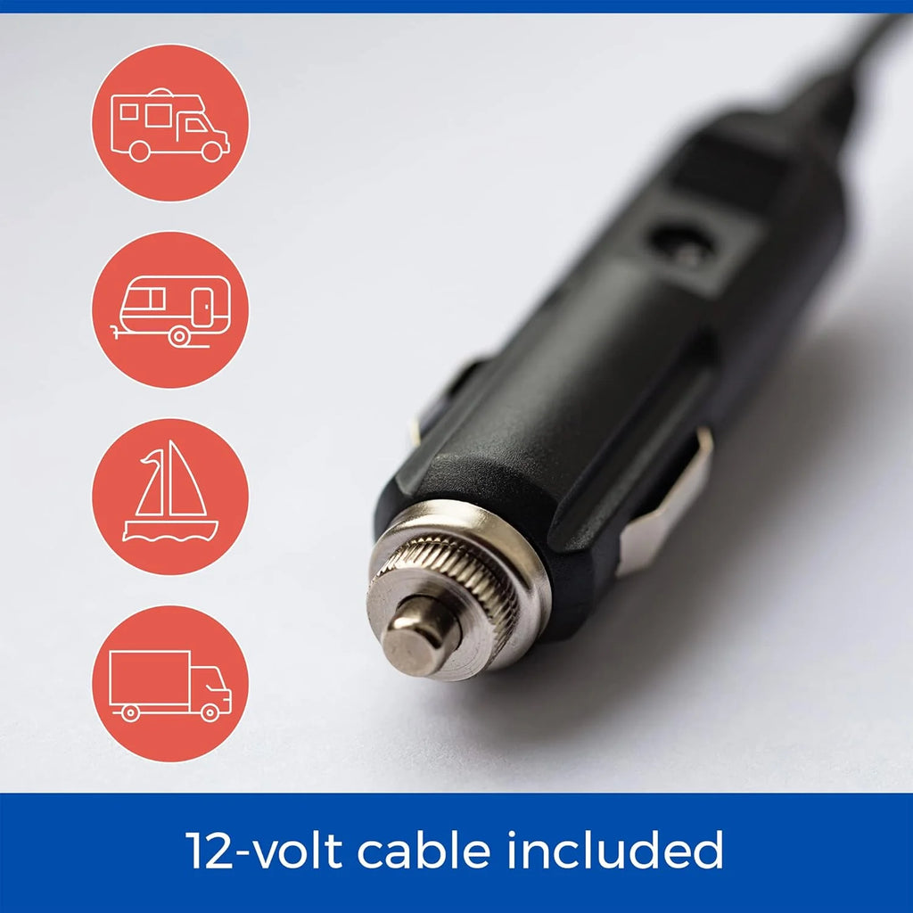 Cello C1924WS 19-calowy bezramkowy telewizor smart 12 V z szybkim systemem WebOS, głośnikiem Bluetooth i dostępem do serwisu Netflix, idealny do kamperów i samochodów ciężarowych