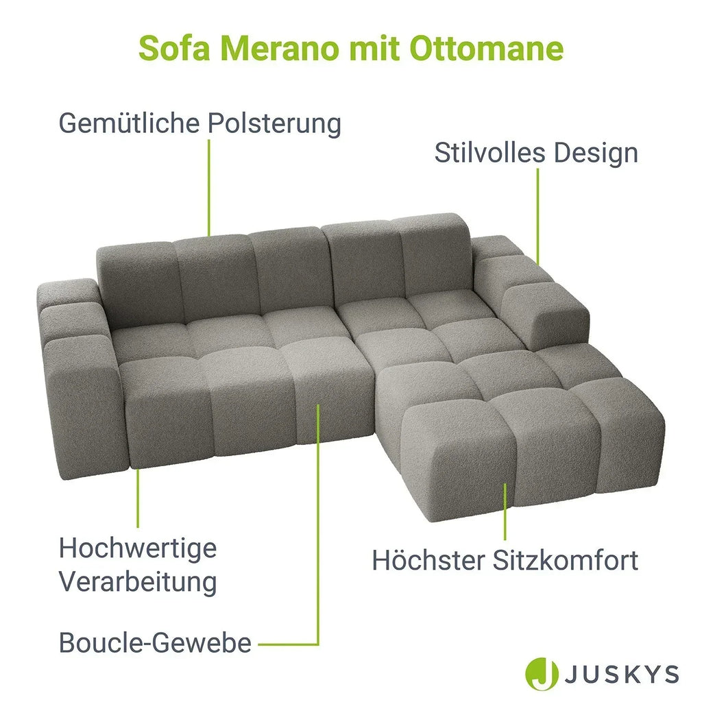 2026 Sofa narożny Merano – nowoczesna elegancja i wyjątkowy komfort
